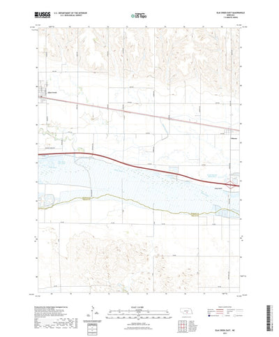 Elm Creek East, NE (2021, 24000-Scale) Preview 1