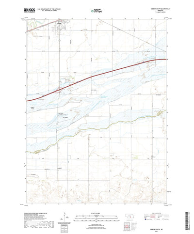 Gibbon South, NE (2021, 24000-Scale) Preview 1