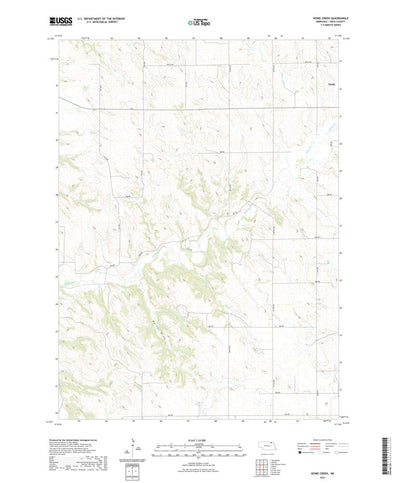 Howe Creek, NE (2021, 24000-Scale) Preview 1