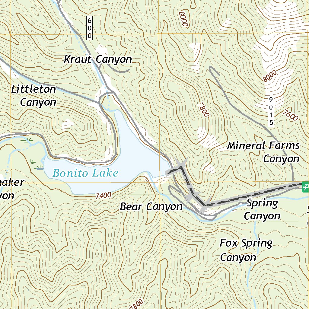 Angus, NM (2020, 24000-Scale) Map by United States Geological Survey ...