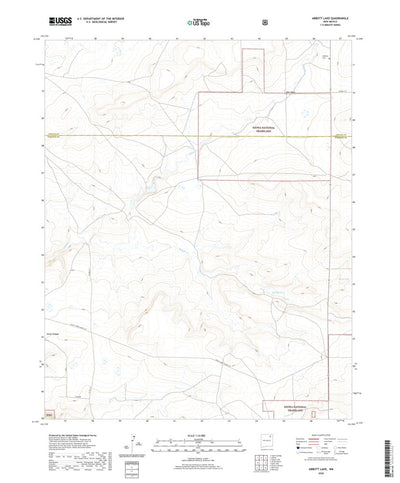 Abbott Lake, NM (2020, 24000-Scale) Preview 1