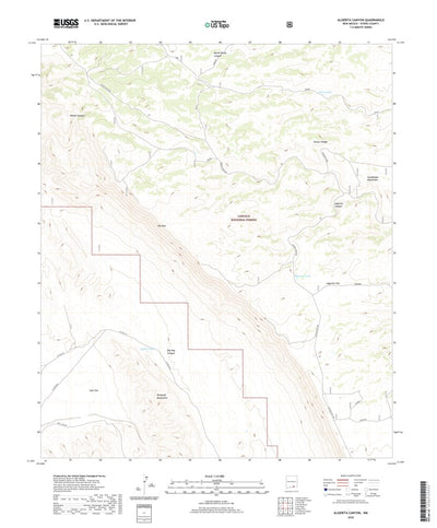 Algerita Canyon, NM (2020, 24000-Scale) Preview 1