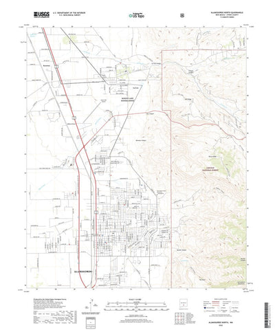 Alamogordo North, NM (2020, 24000-Scale) Preview 1