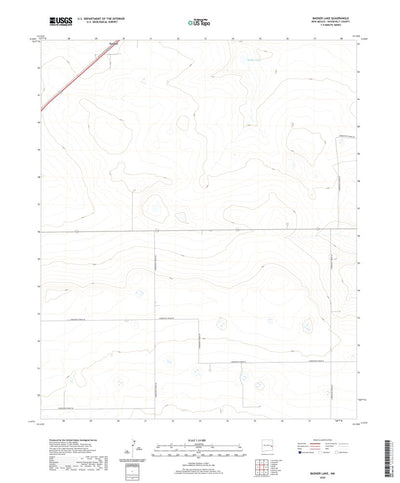Badger Lake, NM (2020, 24000-Scale) Preview 1