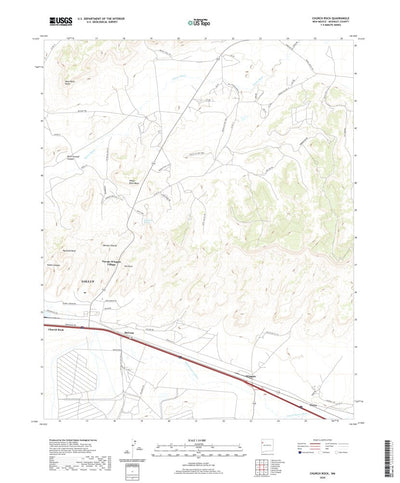 Church Rock, NM (2020, 24000-Scale) Preview 1