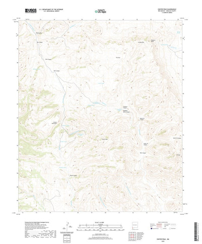 Center Peak, NM (2020, 24000-Scale) Preview 1
