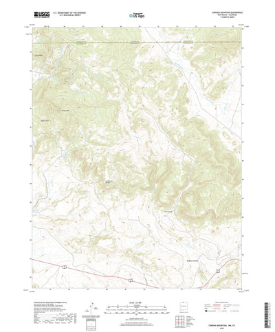 Chromo Mountain, NM (2020, 24000-Scale) Preview 1