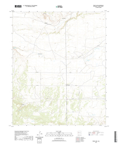 Fence Lake, NM (2020, 24000-Scale) Preview 1