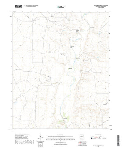 Cottonwood Draw, NM (2020, 24000-Scale) Preview 1