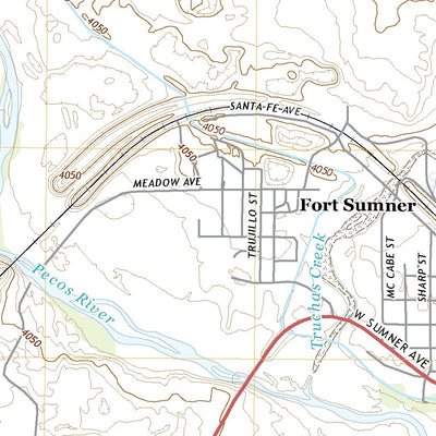 Fort Sumner West, NM (2020, 24000-Scale) Preview 3