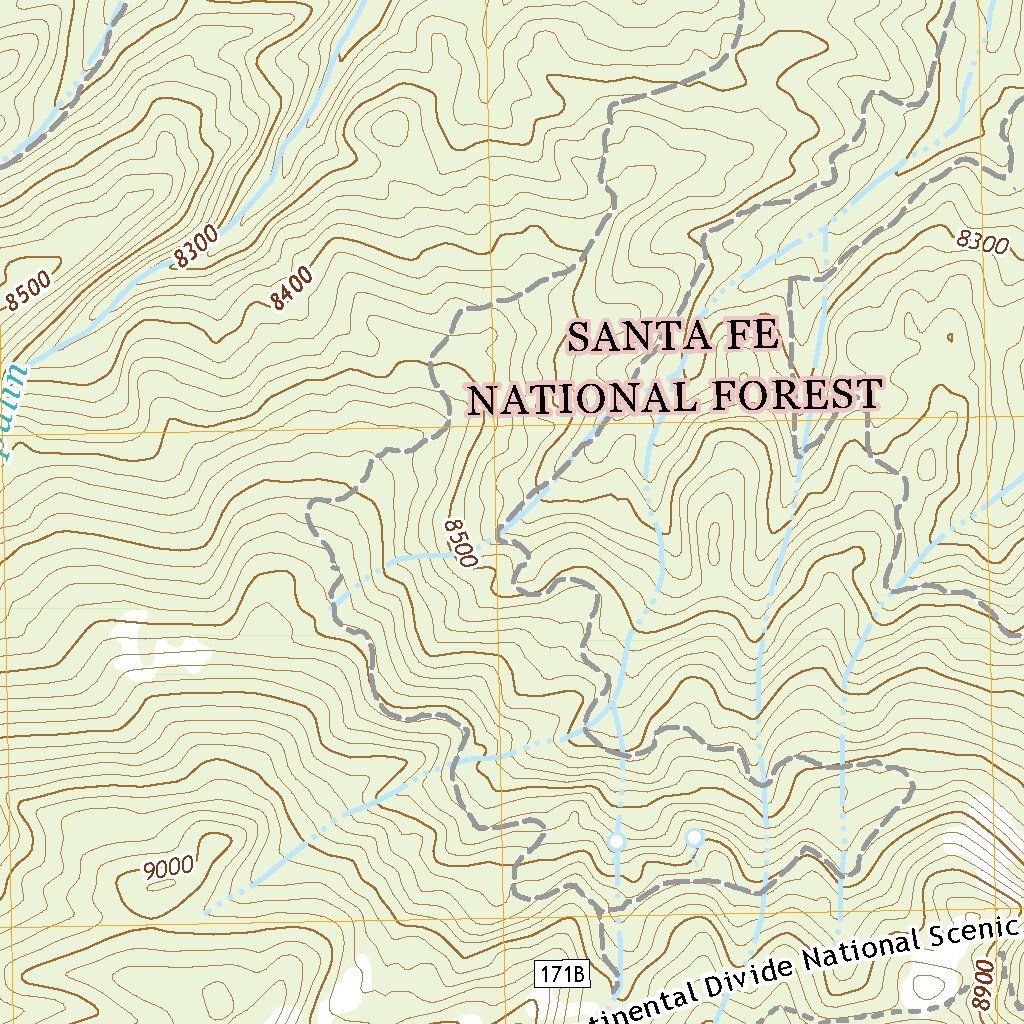 Gallina, NM (2020, 24000Scale) Map by United States Geological Survey