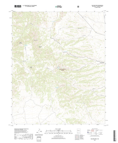 Gallinas Peak, NM (2020, 24000-Scale) Preview 1