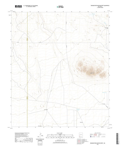 Grandmother Mountain West, NM (2020, 24000-Scale) Preview 1