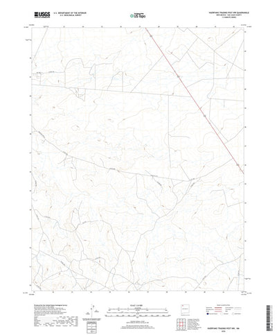 Huerfano Trading Post NW, NM (2020, 24000-Scale) Preview 1