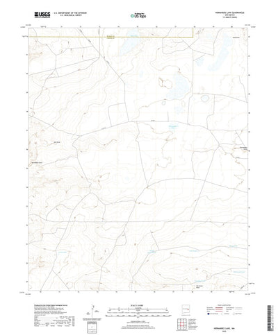 Hernandez Lake, NM (2020, 24000-Scale) Preview 1