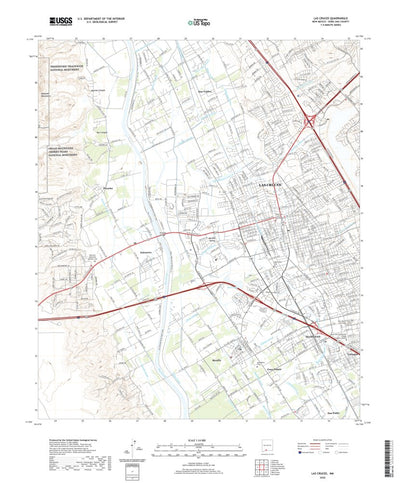 Las Cruces, NM (2020, 24000-Scale) Preview 1