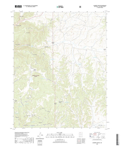 Leandro Canyon, NM (2020, 24000-Scale) Preview 1