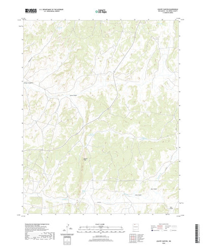Leavry Canyon, NM (2020, 24000-Scale) Preview 1