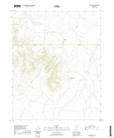 Minnie Butte, NM (2020, 24000-Scale) Preview 1