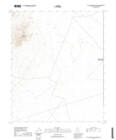 Little San Pascual Mountain, NM (2020, 24000-Scale) Preview 1