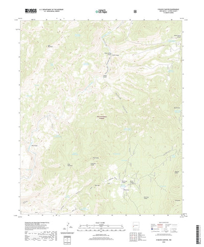 O Block Canyon, NM (2020, 24000-Scale) Preview 1