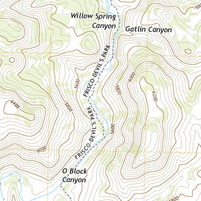 O Block Canyon, NM (2020, 24000-Scale) Preview 3