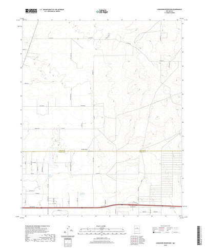 Longhorn Reservoir, NM (2020, 24000-Scale) Preview 1