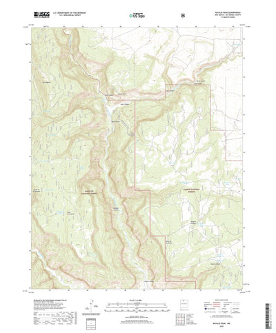 Navajo Peak, NM (2020, 24000-Scale) Preview 1