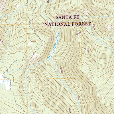 Polvadera Peak, NM (2020, 24000-Scale) Preview 2