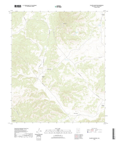 Pajarita Mountain, NM (2020, 24000-Scale) Preview 1