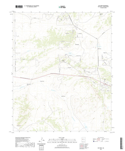 Pie Town, NM (2020, 24000-Scale) Preview 1