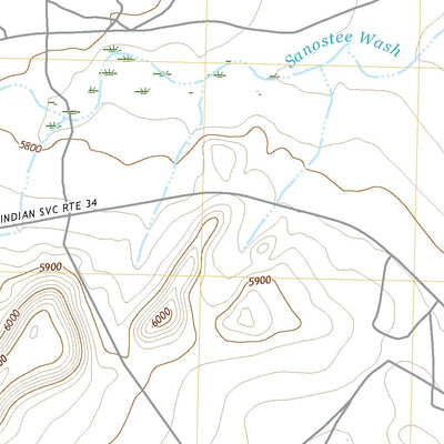 Sanostee East, NM (2020, 24000-Scale) Preview 2