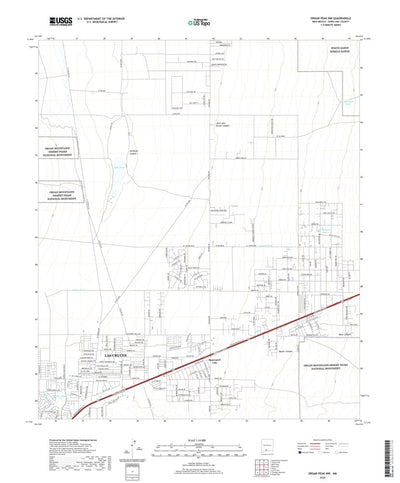 Organ Peak NW, NM (2020, 24000-Scale) Preview 1