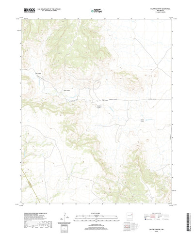 Salitre Canyon, NM (2020, 24000-Scale) Preview 1