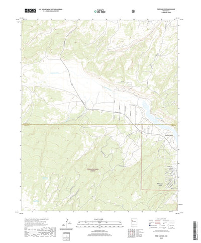 Pine Canyon, NM (2020, 24000-Scale) Preview 1