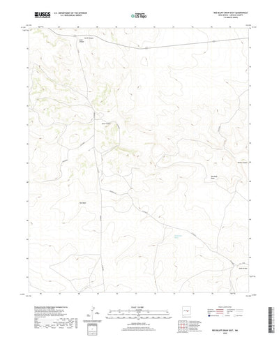 Red Bluff Draw East, NM (2020, 24000-Scale) Preview 1