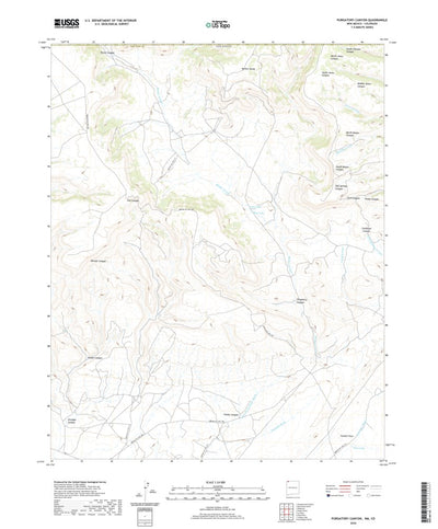 Purgatory Canyon, NM (2020, 24000-Scale) Preview 1