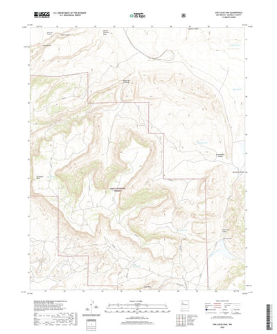 San Lucas Dam, NM (2020, 24000-Scale) Preview 1