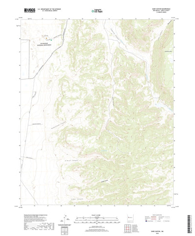 Sand Canyon, NM (2020, 24000-Scale) Preview 1