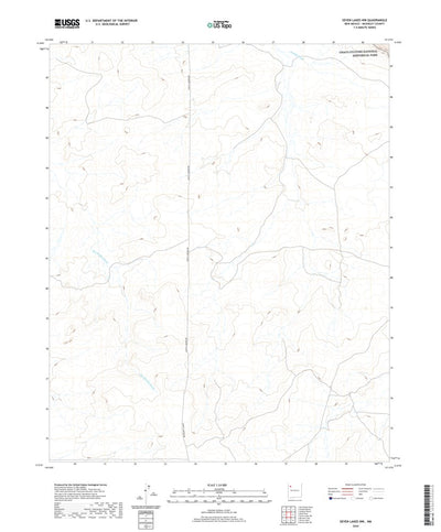 Seven Lakes NW, NM (2020, 24000-Scale) Preview 1