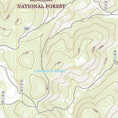 Sheeppen Canyon, NM (2020, 24000-Scale) Preview 3