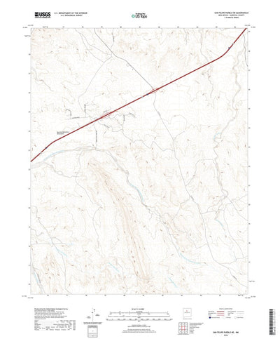 San Felipe Pueblo NE, NM (2020, 24000-Scale) Preview 1