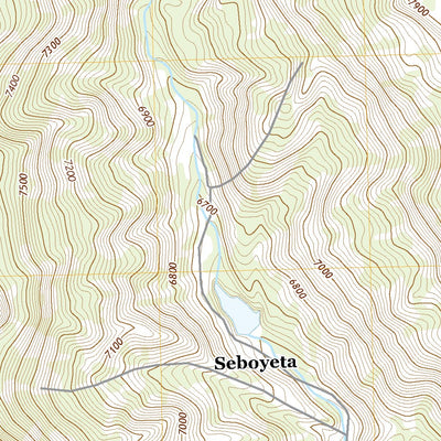 Seboyeta, NM (2020, 24000-Scale) Preview 3