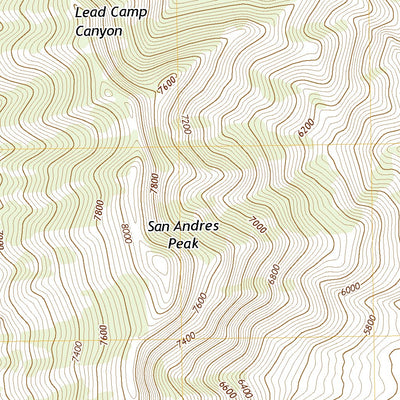 San Andres Peak, NM (2020, 24000-Scale) Preview 3