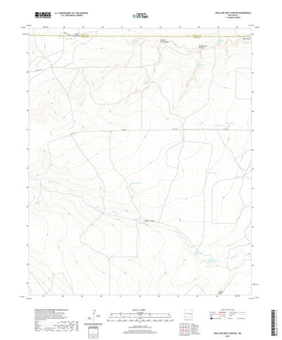 Swallow Nest Canyon, NM (2020, 24000-Scale) Preview 1