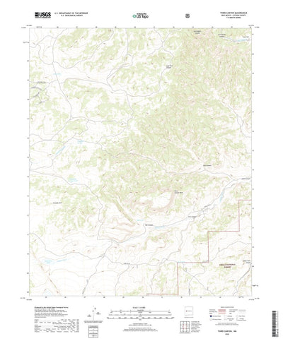 Third Canyon, NM (2020, 24000-Scale) Preview 1