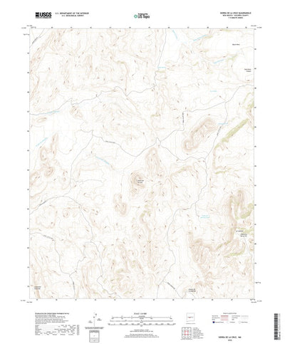Sierra De La Cruz, NM (2020, 24000-Scale) Preview 1