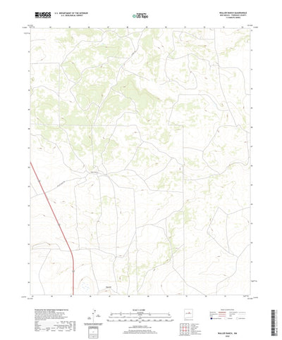 Waller Ranch, NM (2020, 24000-Scale) Preview 1
