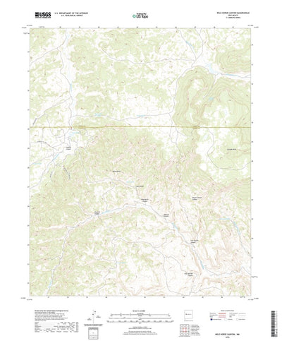 Wild Horse Canyon, NM (2020, 24000-Scale) Preview 1