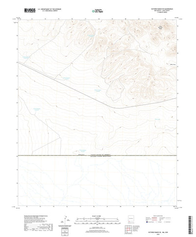 Victorio Ranch SE, NM (2020, 24000-Scale) Preview 1